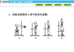 《金版新學案》化學二輪專題復(fù)習 常見氣體制備與分離提純設(shè)備解析